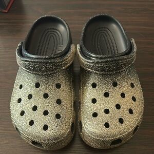 Glitter crocs women’s size 8